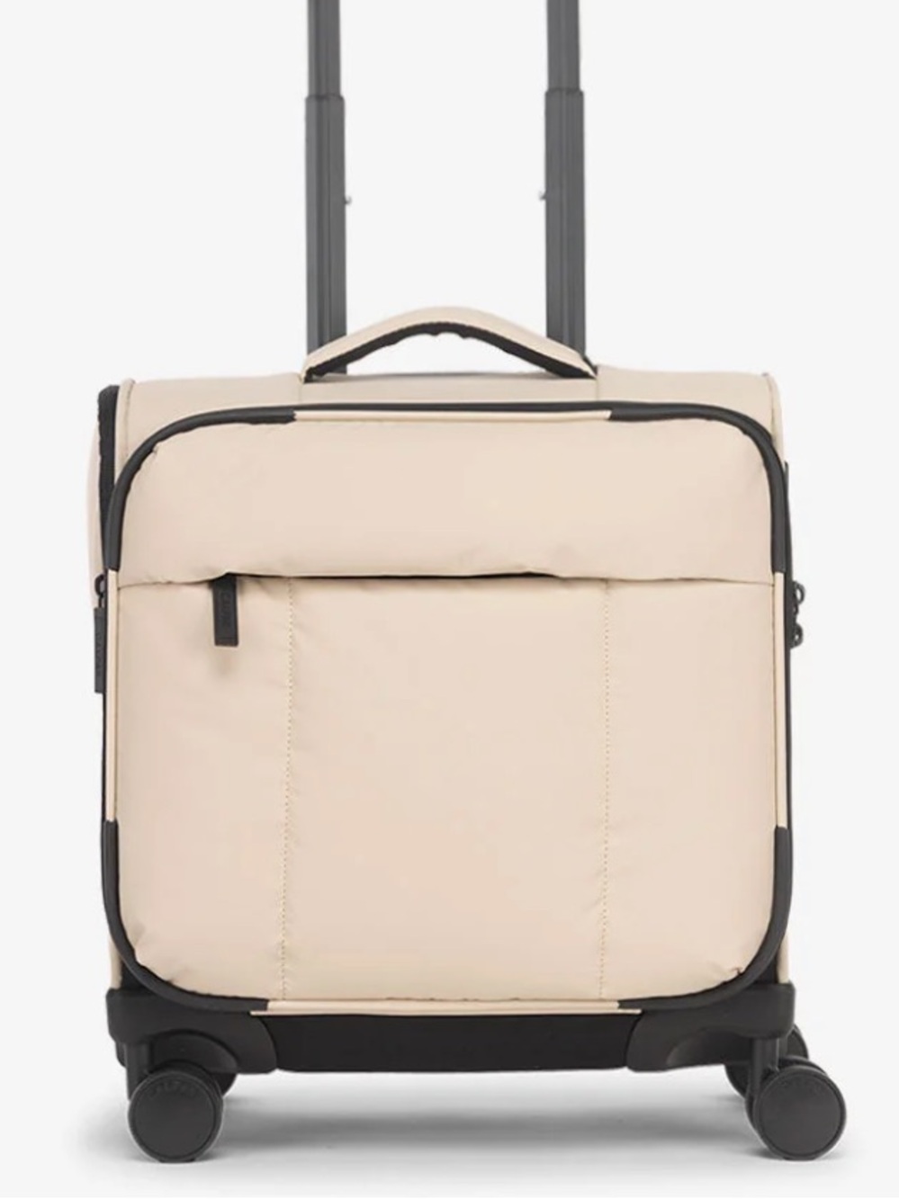 NWT CALPAK Luka Soft-Sided Mini Carry-On Luggage Cream